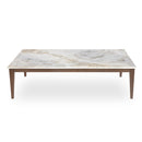 AICO Balboa Rectangular Cocktail Table in Warm Walnut