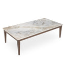 AICO Balboa Rectangular Cocktail Table in Warm Walnut