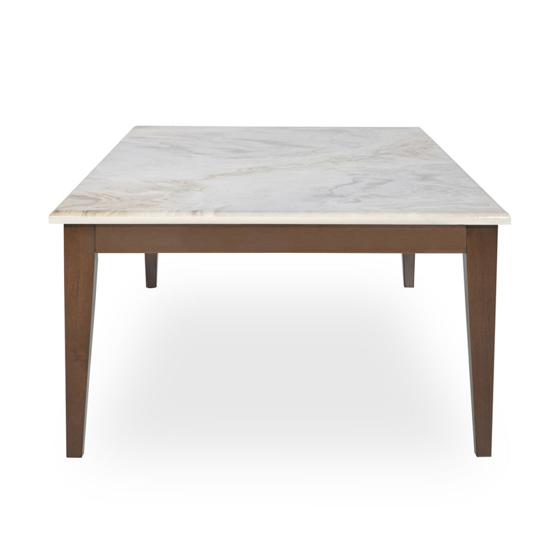 AICO Balboa Rectangular Cocktail Table in Warm Walnut