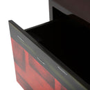 AICO Furniture Illusions 3 Drawers V Shape Storage Chest