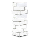 AICO Furniture Montreal Large Mirrored Stacking Decororative Stand image