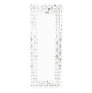 AICO Furniture Montreal Rectangular Wall Mirror