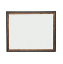 AICO Brooklyn Walk Mirror in Burnt Umber