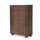 Aico Carrollton Drawer Chest in Rustic Ranch