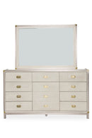 AICO Menlo Station Mirror in Eucalyptus