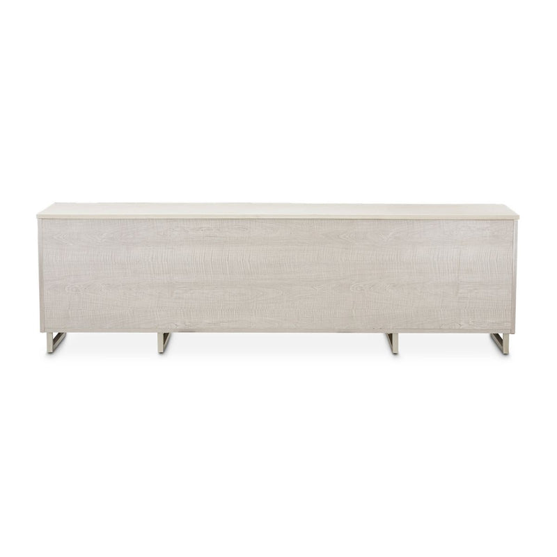 AICO Marin Media Cabinet in Greige