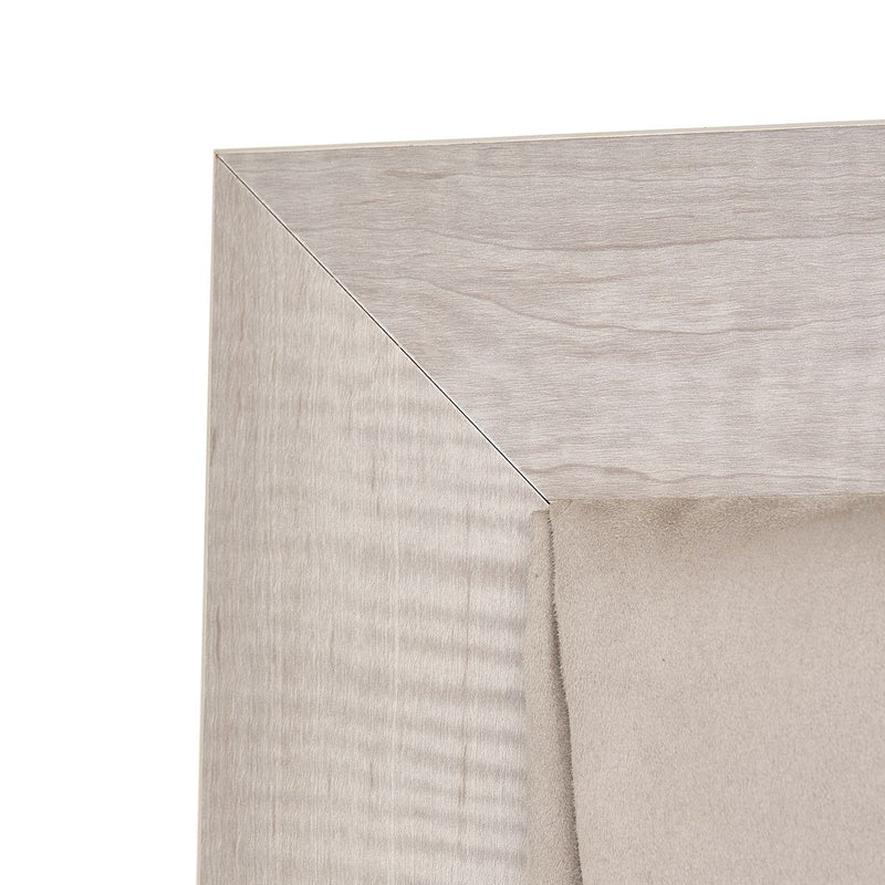 AICO Marin Cal King Panel Bed in Greige