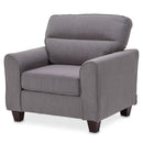 AICO Furniture A La Carte Millenial Chair in Graphite image