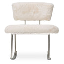 AICO Furniture A La Carte Pebble Beach Rocker Chair in Powder