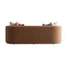 AICO Furniture Ariana Sofa in Caramel Gold