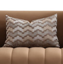 AICO Furniture Ariana Loveseat in Caramel Gold