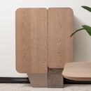 AICO Furniture Bristol Point Bar in Saddle Brown