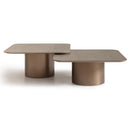 AICO Canberra Short Cocktail Table in Brown