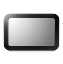 AICO Furniture Wall Mirror in Silken Matte Black image