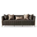 AICO Furniture Lisbon Sofa in Onyx Gold
