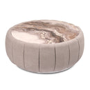 AICO Furniture Lucca Cocktail Table in Silver