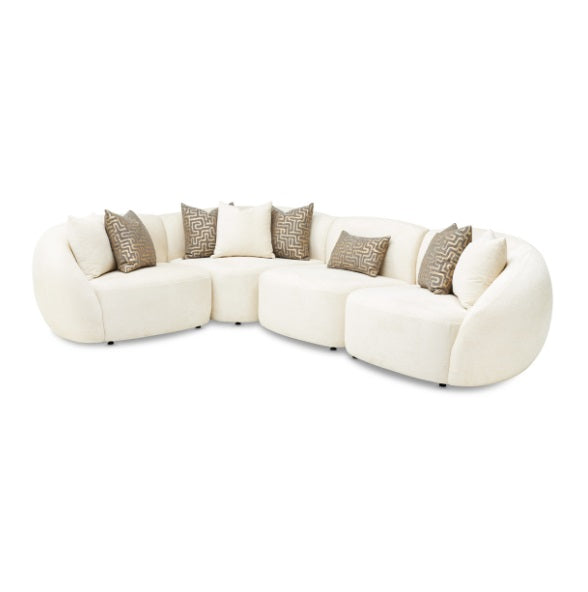 AICO Furniture Le Montreaux RAF Chair in Gardenia