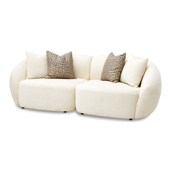 AICO Furniture Le Montreaux Corner Unit in Gardenia