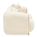 AICO Furniture Sassani Loveseat Crepe in Gold