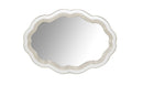 AICO London Place Wall Mirror in Creamy Pearl