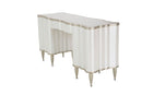 AICO London Place Vanity/Desk in Creamy Pearl