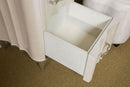 AICO London Place Vanity/Desk in Creamy Pearl