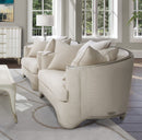 AICO London Place Chair & A Half in Light Champagne