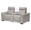 AICO Mia Bella Bentley 3pc Loveseat Set w/ Motion image