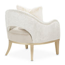 AICO Yvette Accent Chair in Porcini Medium Champagne