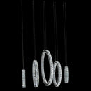 AICO Furniture Lighting Large Solar Hoops LED Chandelier image