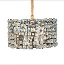 AICO Furniture Lighting Facets 6 Light Chandelier image