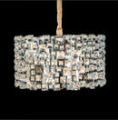 AICO Furniture Lighting Facets 6 Light Chandelier