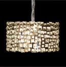 AICO Furniture Lighting Facets 12 Light Chandelier