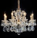 AICO Furniture Lighting Portola II 8 Light Chandelier in Clear image