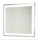 AICO Marquee Wall Mirror in Cloud White image
