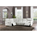 AICO Furniture Verona RAF Motion Chair in Snow White