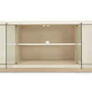 AICO La Rachelle Media Cabinet in Medium Champagne