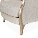 AICO Malibu Crest Chair in Chardonnay