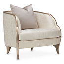 AICO Malibu Crest Chair in Chardonnay image