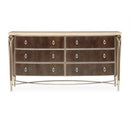 AICO Villa Cherie Dresser in Hazelnut