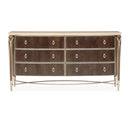 AICO Villa Cherie Dresser in Hazelnut