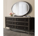 AICO Villa Cherie Dresser Mirror in Hazelnut