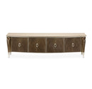AICO Villa Cherie Media Cabinet in Hazelnut