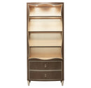 AICO Villa Cherie Bookcase in Hazelnut