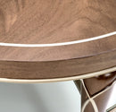 AICO Villa Cherie Oval Cocktail Table in Hazelnut