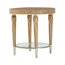 AICO Villa Cherie End Table in Caramel image