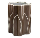 AICO Villa Cherie Chairside Table in Hazelnut