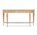 AICO Villa Cherie Console Table in Caramel