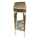 AICO Villa Cherie Console Table in Hazelnut