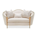 AICO Villa Cherie Loveseat in Caramel